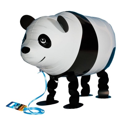 Ходячая фигура Панда 64см шар фольга с гелием