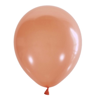 Воздушные шары с гелием и обработкой Декоратор SALMON PEACH Персиковый 053 12"/30 см