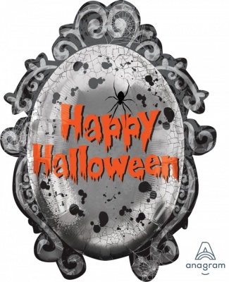 Фигура Зеркало Halloween 61х63см шар фольга Хэллоуин