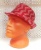 Шляпа DJ красная Зигзаг с серебрянными пайетками купить недорого с доставкой или в розницу в магазине рядом с м. Коньково в Москве