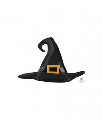 Фигура Шляпа ведьмы 99х68см шар фольга Хэллоуин