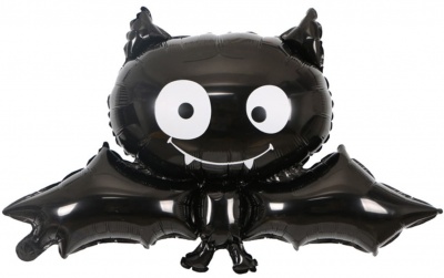 Фигура Летучая мышь Черный 34"/86см шар фольга Хэллоуин