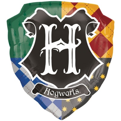Шар фольга Фигура Гарри Поттер герб Хогвартса 68х63см с гелием