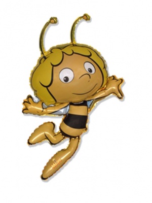 Фигура Пчела Майя 122х71см шар фольга