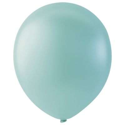 Воздушные шары с гелием и обработкой Пастель LIGHT GREEN Светло-зеленый 008 12"/30 см