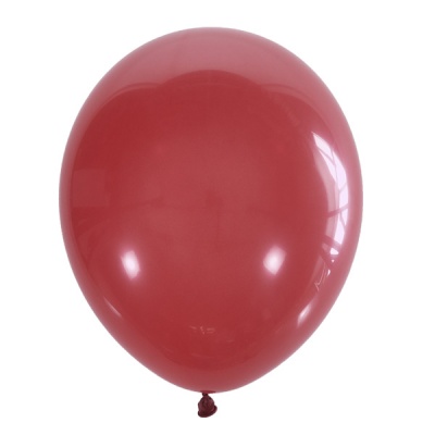 Воздушные шары с гелием и обработкой Пастель RED Красный 006 12"/30 см