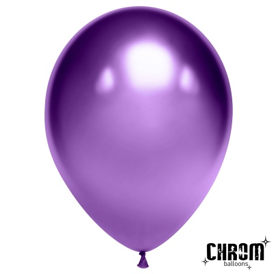 Шар латекс Хром Фиолетовый DB 5"/13см