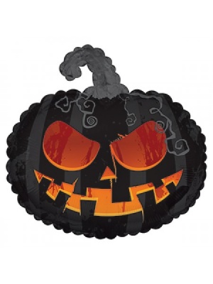 Фигура Тыква страшная Хэллоуин 56см шар фольга CTI Хэллоуин