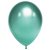 Воздушные шары с гелием и обработкой Chrome Green Хром Зеленый DB 12"/30см
