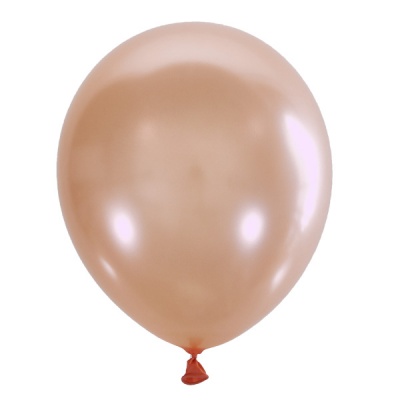 Воздушные шары с гелием и обработкой Перламутр SALMON PEACH Персиковый 074 12"/30 см