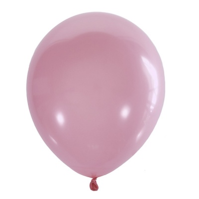 Воздушные шары с гелием и обработкой Пастель Pink Розовый 007 12"/30 см